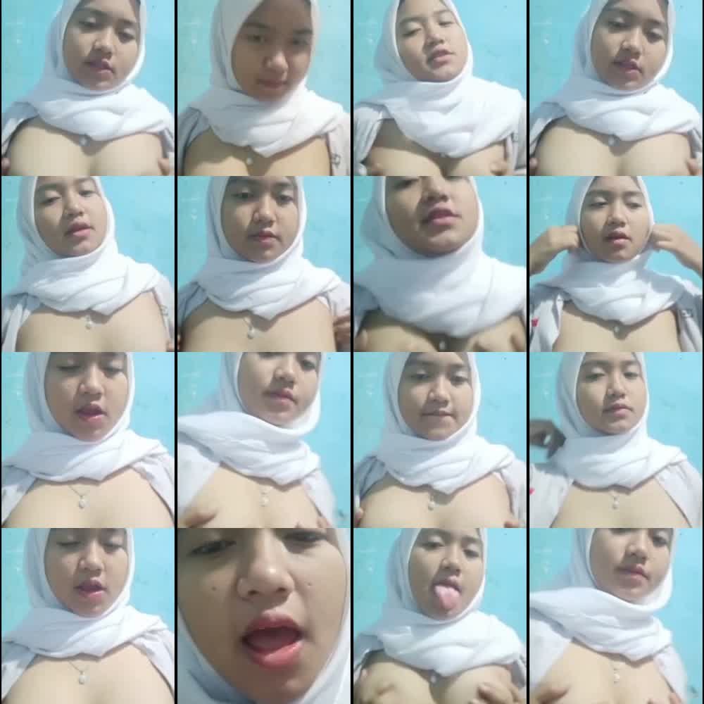 Abg Hijab Masih kenceng pap tete